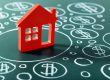 house and dollar sign symbols