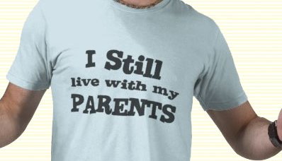 live-with-parents tshirt says i still live with my parents