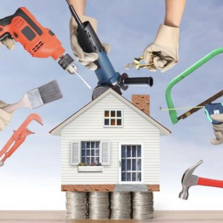 hands with tools in them for a home renovation